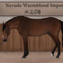 Nevada Warmblood 208