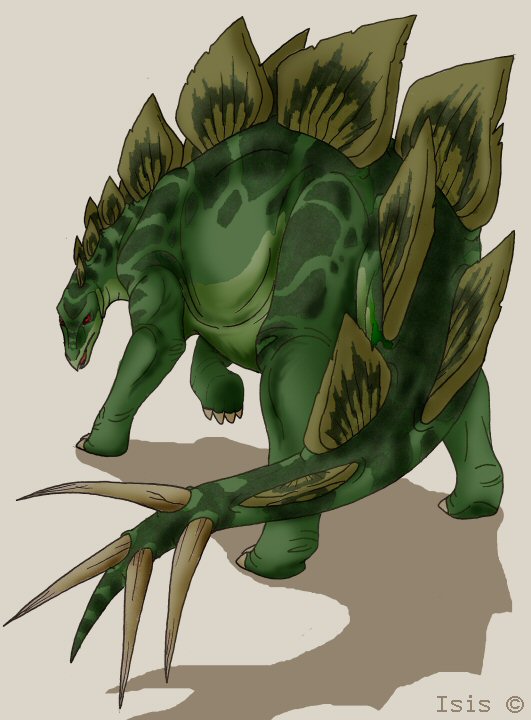 Stegosaurus by IsisMasshiro on DeviantArt