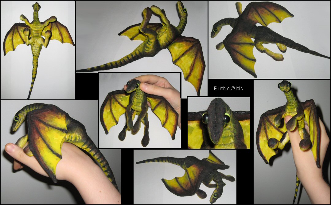 Baby dragon-plushie