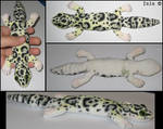 Leopard gecko-plushie
