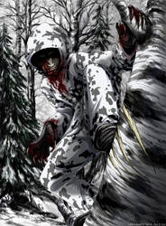 L4D - Winter hunter by IsisMasshiro