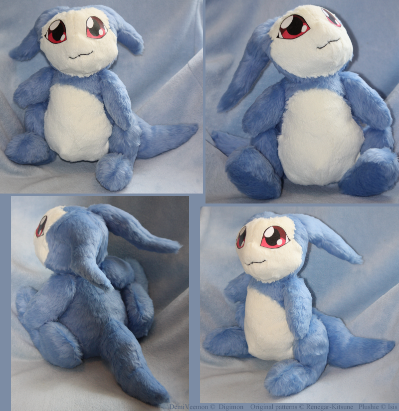DemiVeemon plushie by IsisMasshiro on DeviantArt