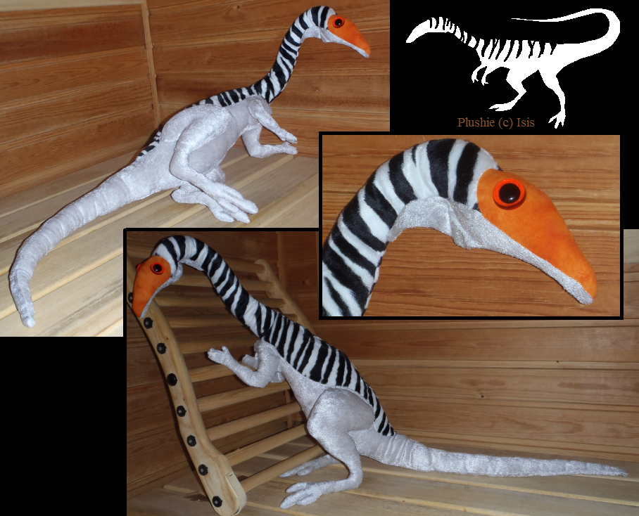 Coelophysis-plushie