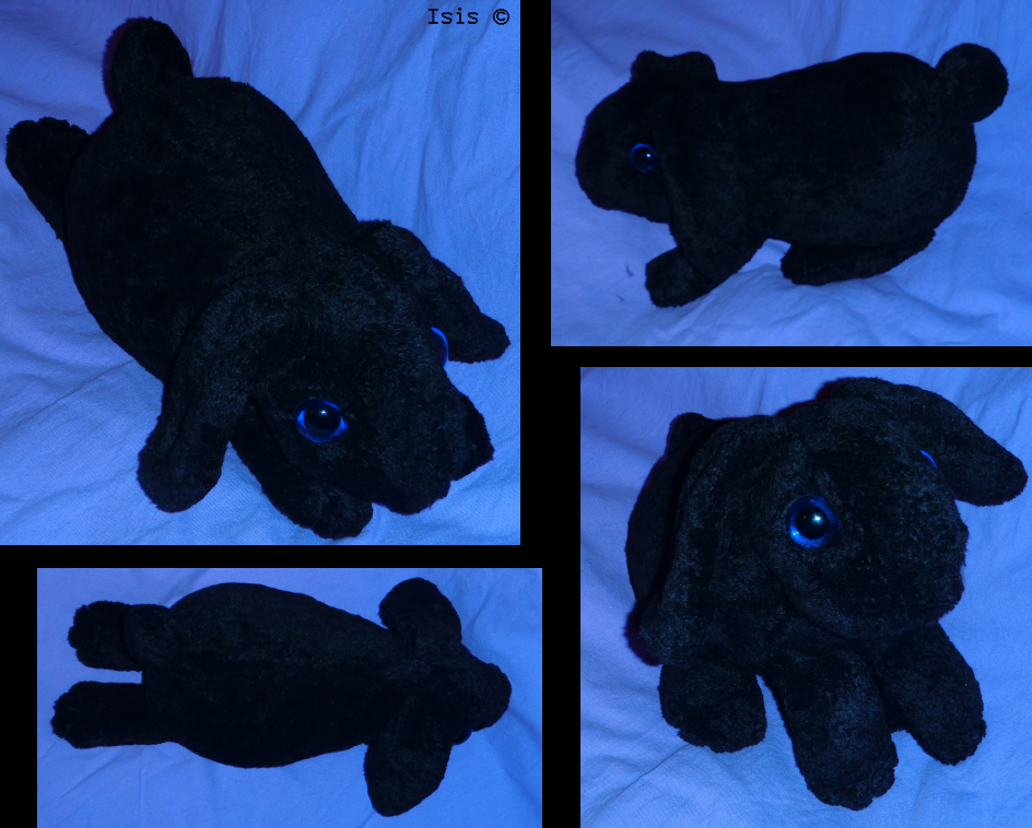 Lop Eared Rabbit - plushie, PATTERNS, TUTORIAL