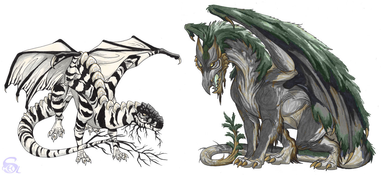 Best Dragon Riding Tree Tree dragons by IsisMasshiro on DeviantArt