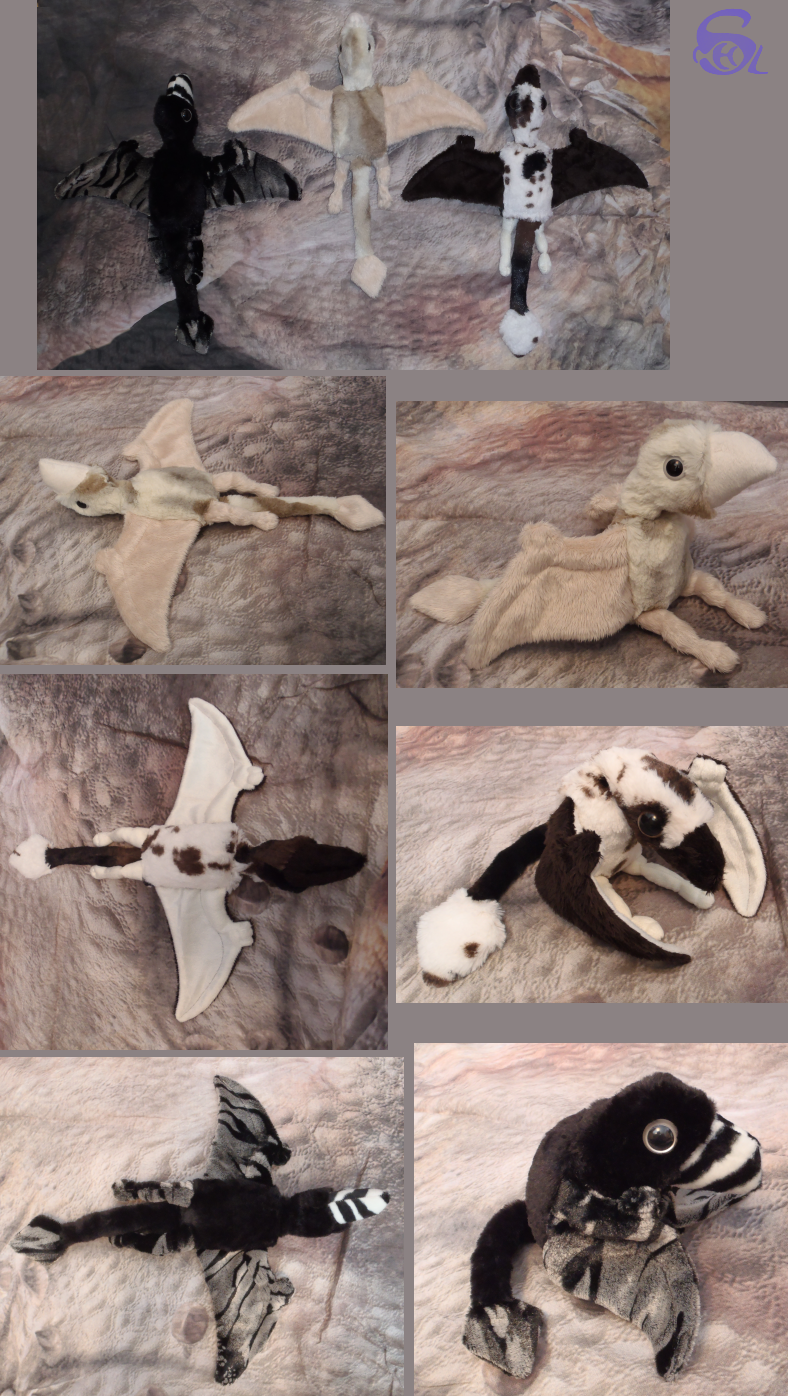 Dimorphodon-plushies