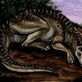 Sleepy edmontosaurus