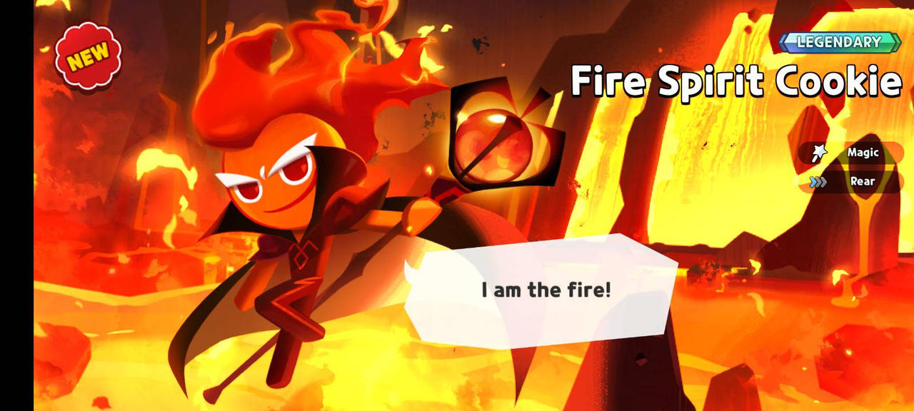 Fire Spirit Cookie BURNS brightly! by TheHero300 on DeviantArt