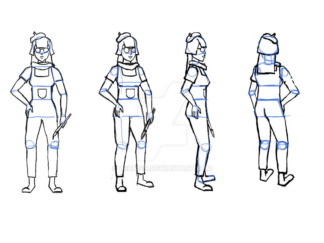 Character rotation by Lechish on DeviantArt