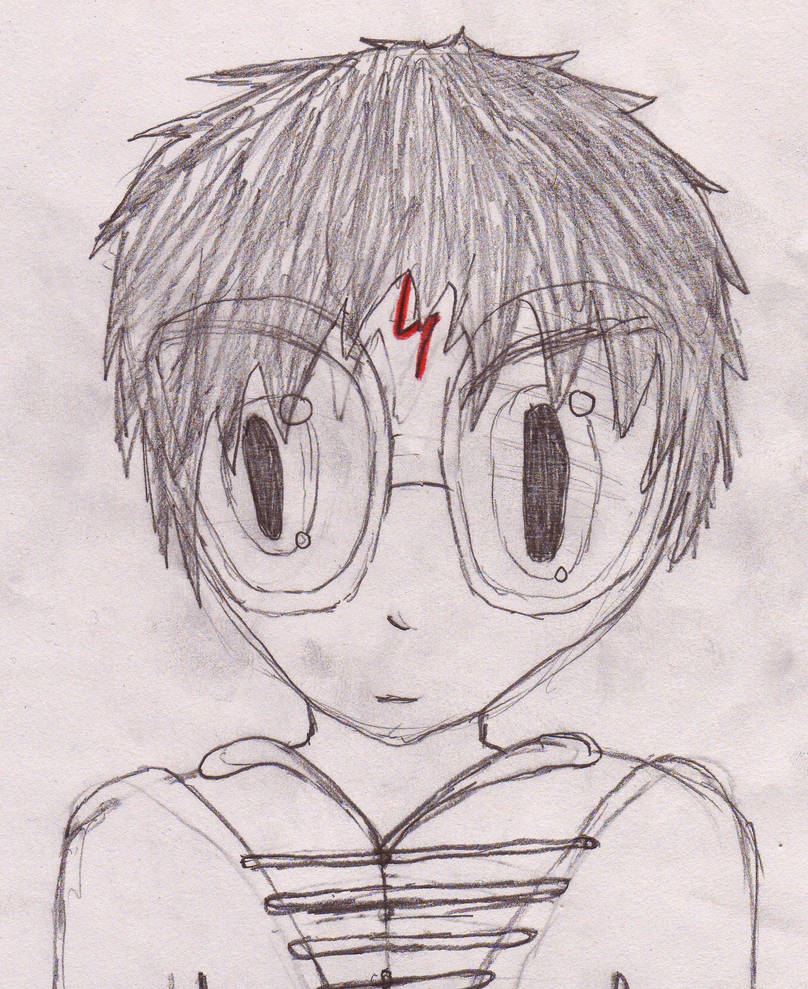 Black and White Harry Potter by stickiesnomore on DeviantArt