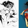 Coloring Exercise - Spider-woman by Walden Wong