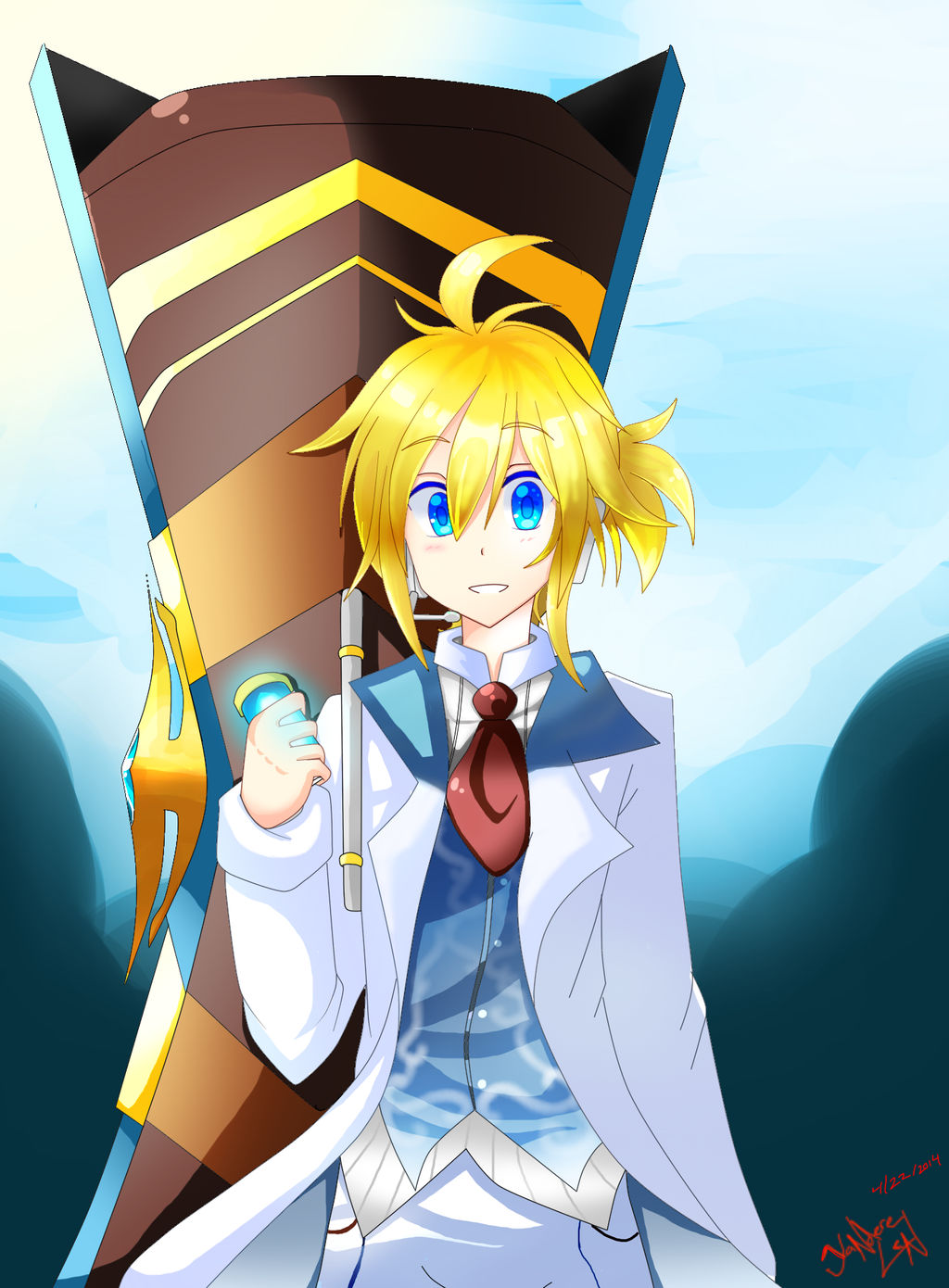 Kagamine Len //In game Elsword Style~