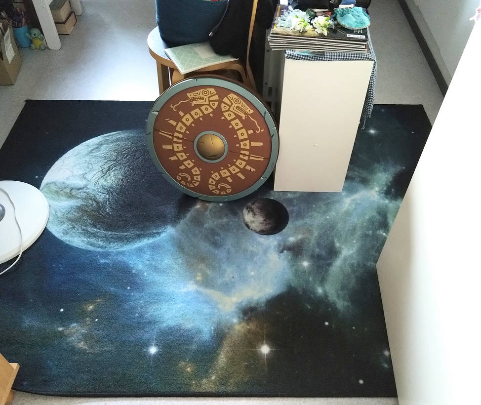Space mat by TheStarlightPrincess on DeviantArt