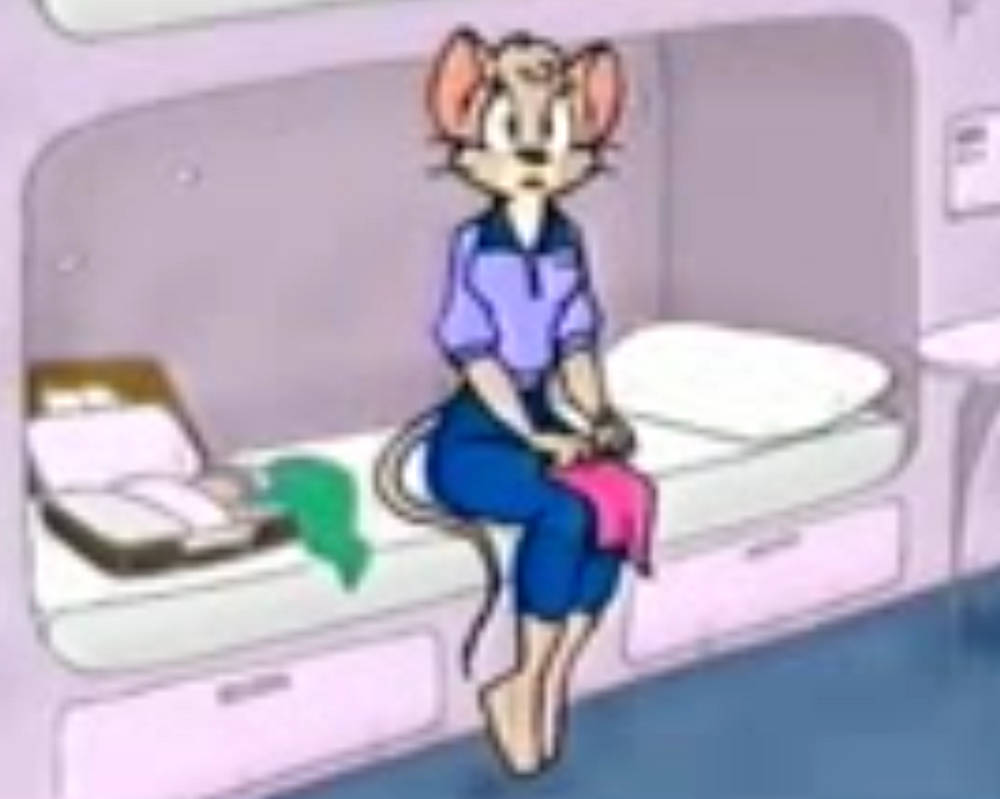 Mouse Girl is packing her stuffs by FurricaneWindPower on DeviantArt