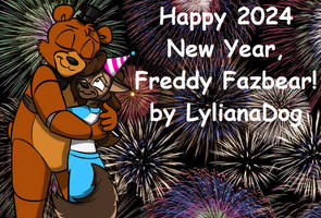 Happy 2024 New Year! by LylianaDog