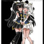 .Cure Onyx and Cure Angel.