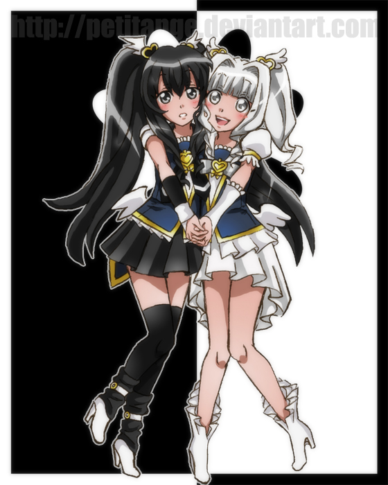 .Cure Onyx and Cure Angel.