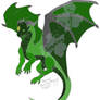 Green Baby Dragon