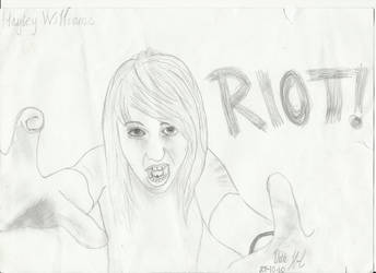 Hayley Williams RIOT