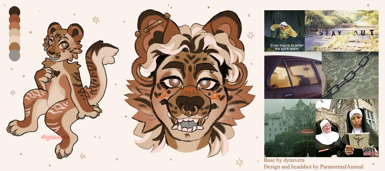 Grunge Leopard/Tiger Adopt (sold) by xParanormalAnimalx on DeviantArt