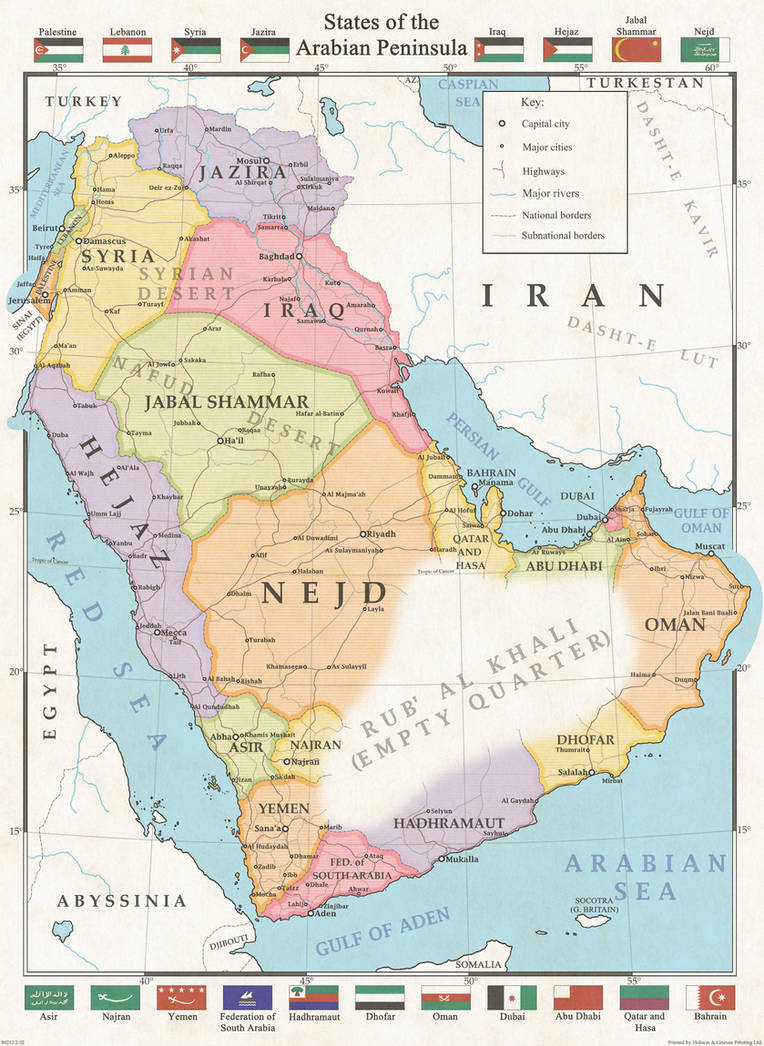 States of the Arabian Peninsula - Alt Hist by AlisterSinclair on DeviantArt