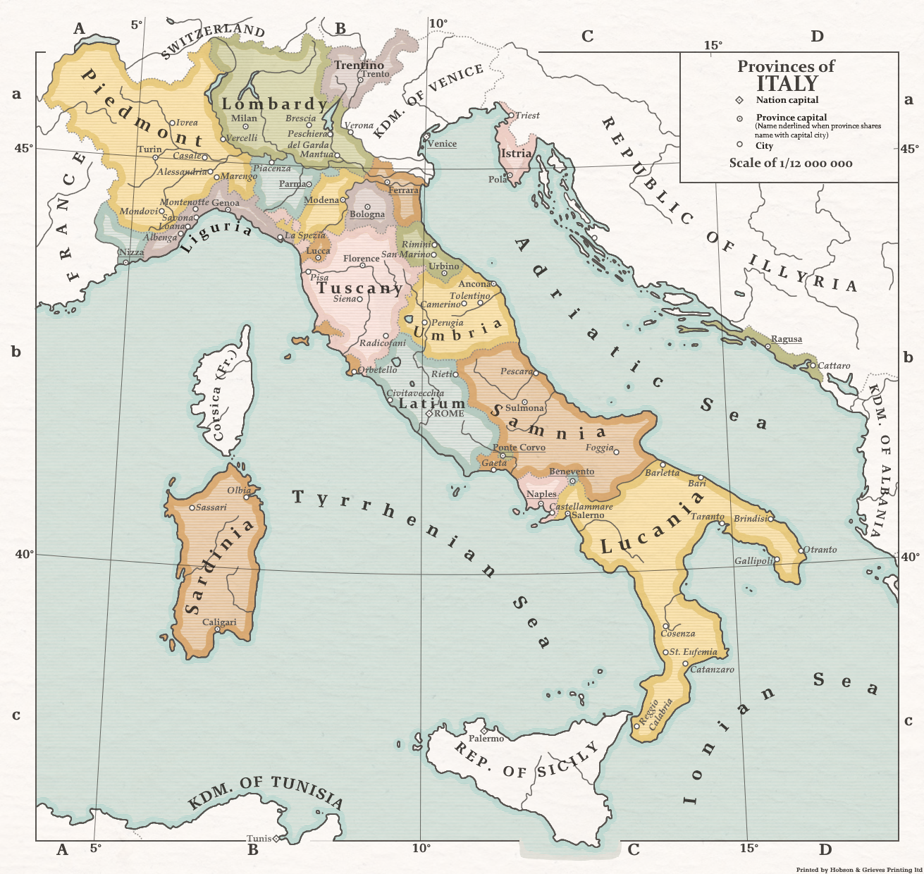 What if Italy unified? Alt-Hist by AlisterSinclair on DeviantArt