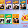 Seinfeld Seasons Scorecard and Ranking