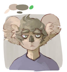 Colored The Koala