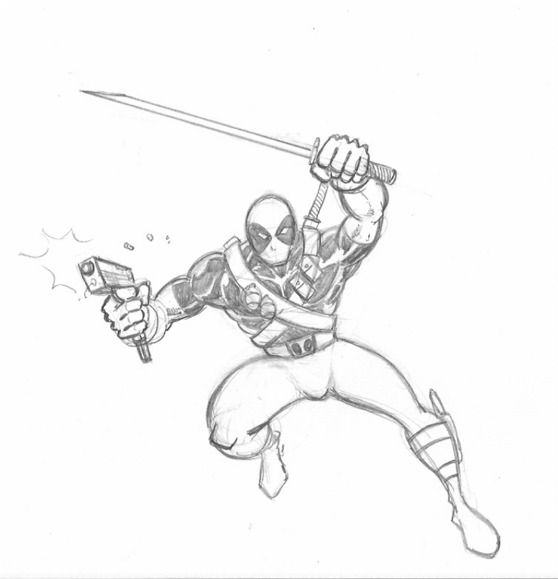 Deadpool sketch