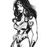 Wonder Woman inks