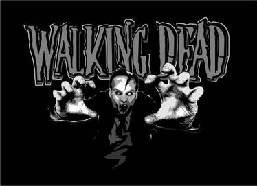 Walking Dead zombie logo