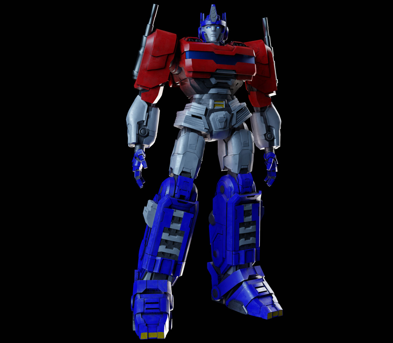Optimus Render Transformers One Optimus Prime Render by Ketandis on DeviantArt