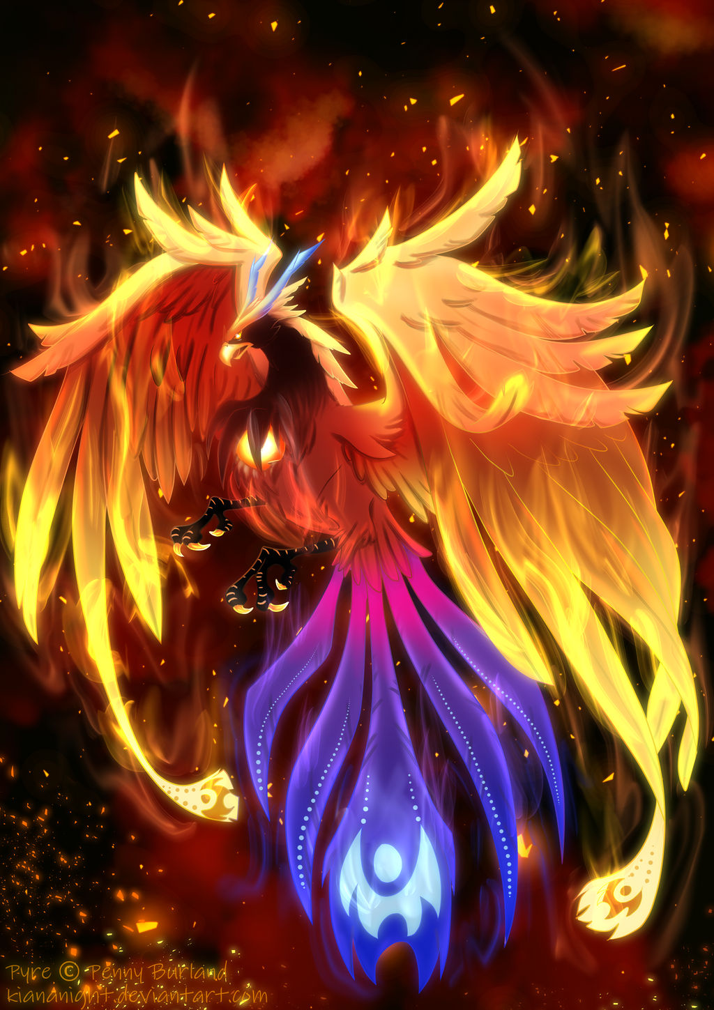 Phoenix Pyre The Phoenix : Pyre by kiananight on DeviantArt