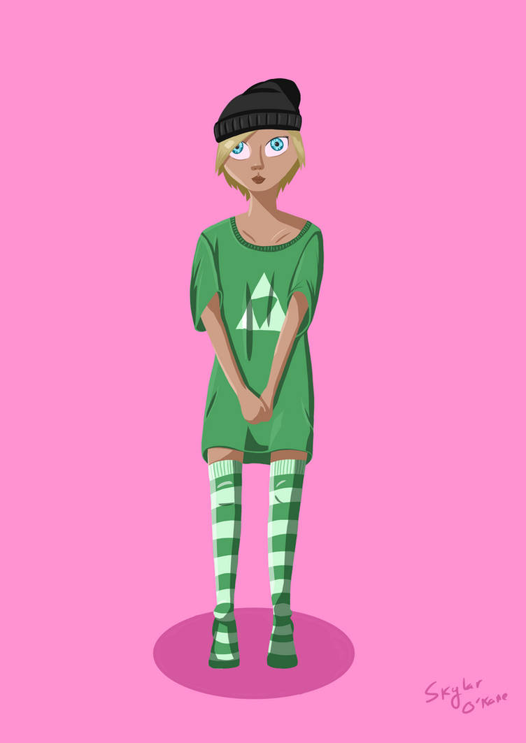 Femboy Link by Mrsblueskyxart on DeviantArt