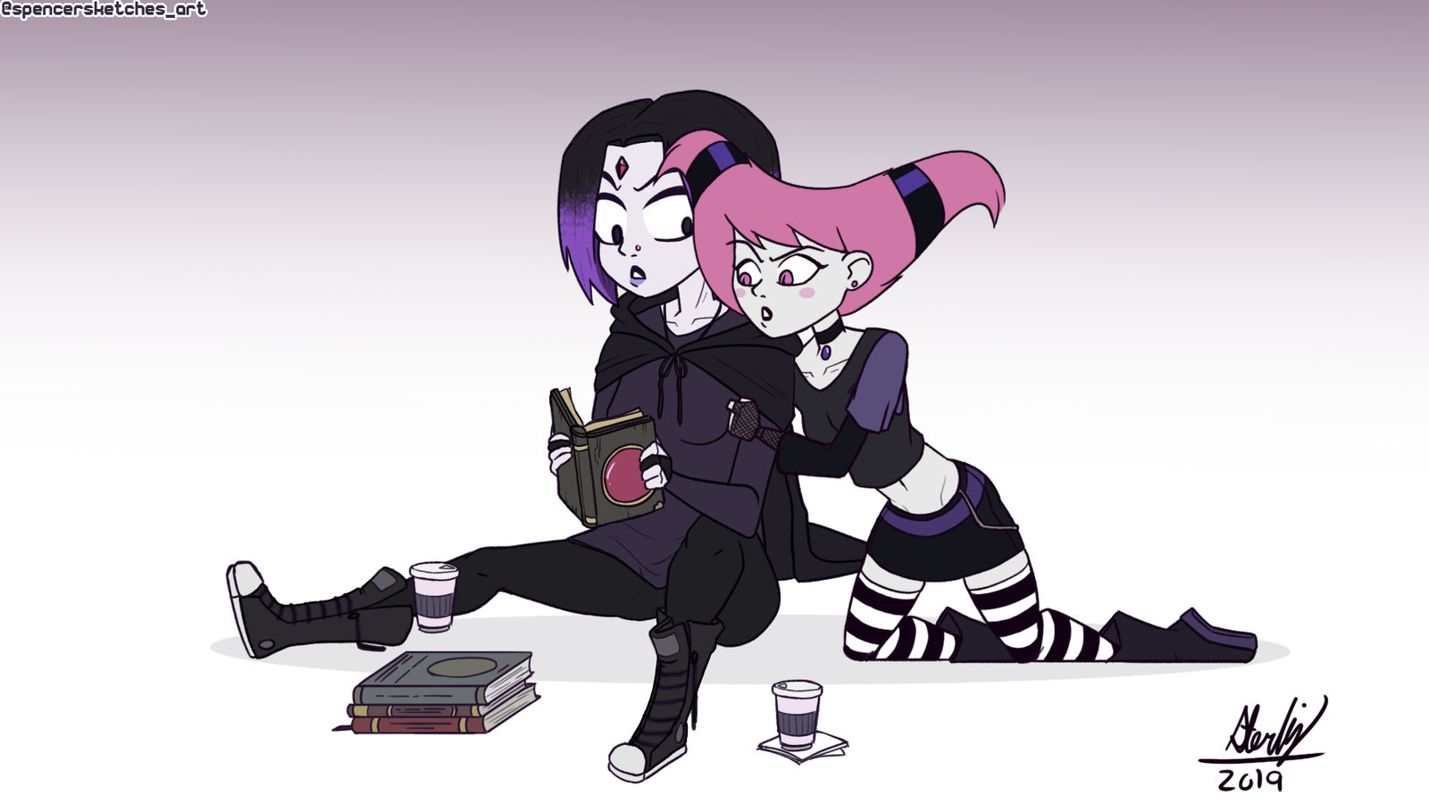 Raven And Jinx by SpencerSketches700 on DeviantArt