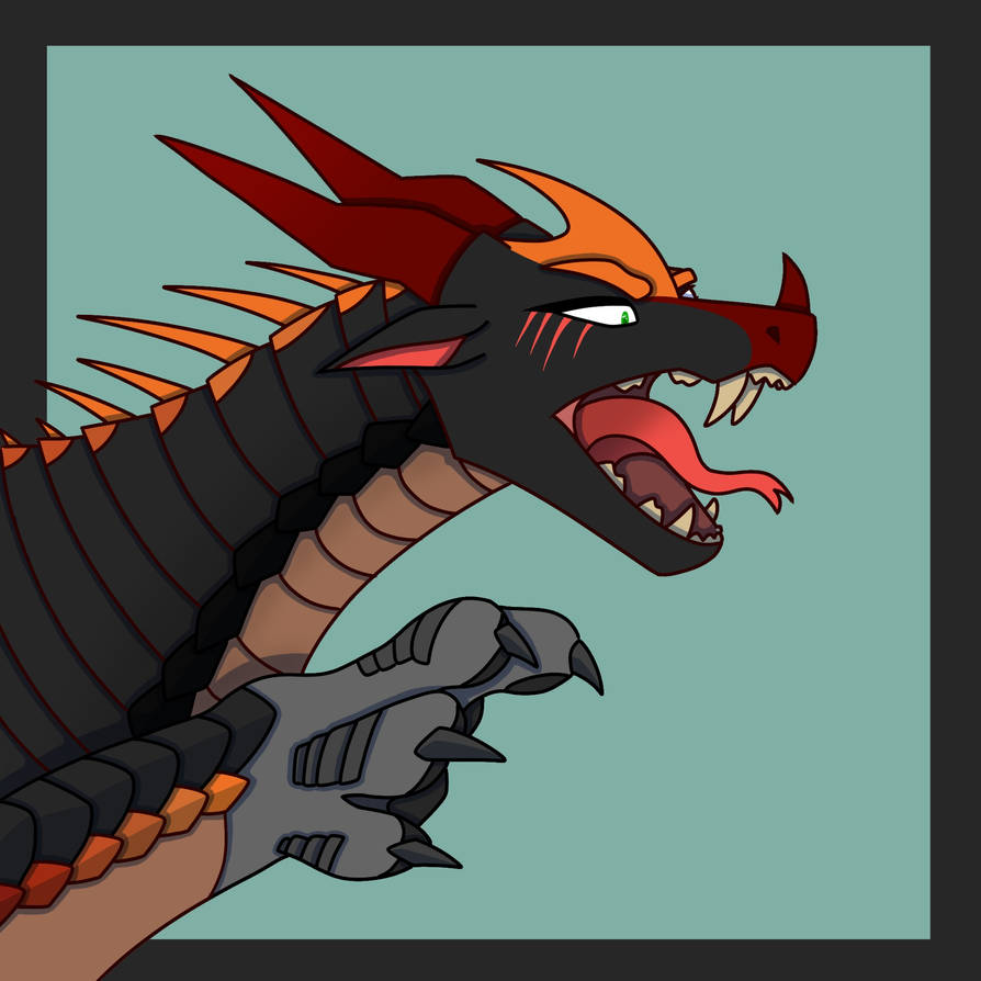 Angst Dragon Angry dragon by NaievetheRaptor on DeviantArt