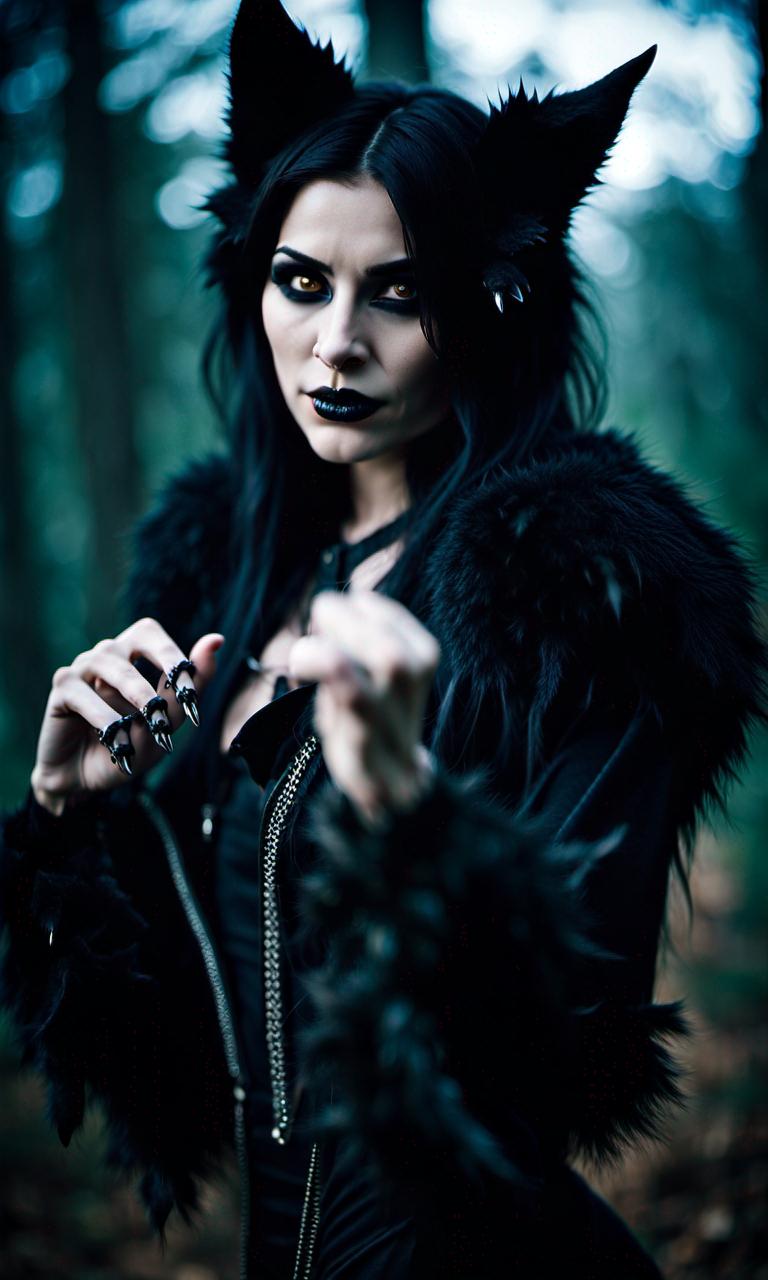 Photographic Gothic Wolf 3 by Refuse2LoseDaWooz on DeviantArt