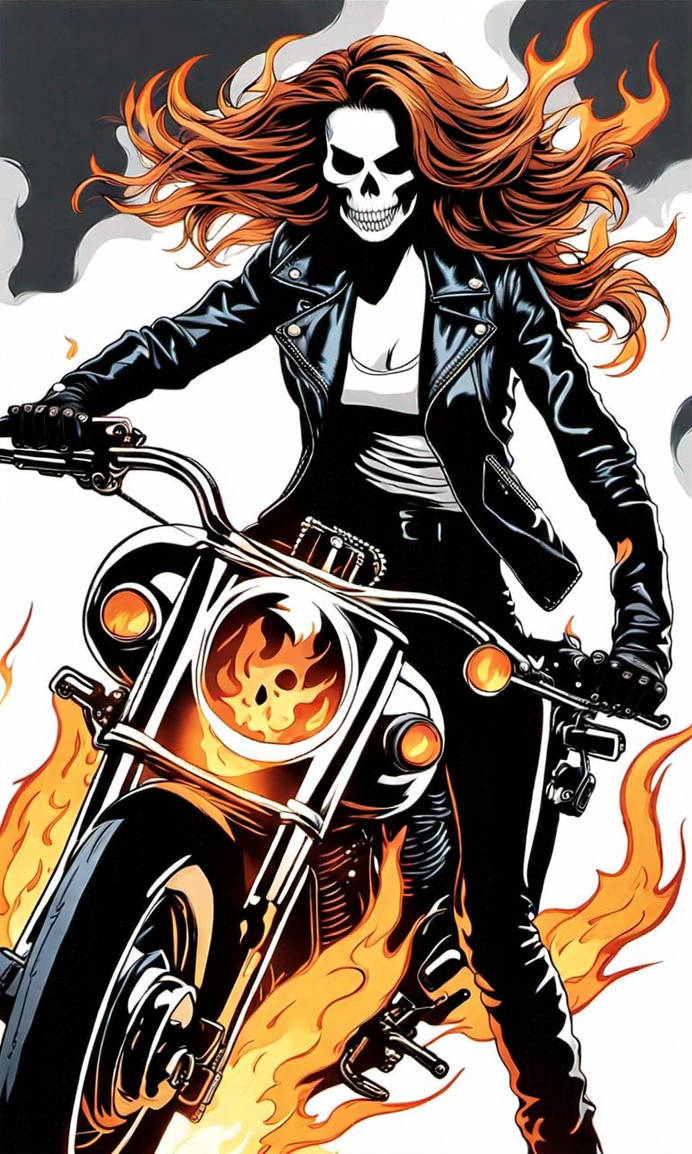 Kate Kearns Rider Ghost Rider Kate 2 by Refuse2LoseDaWooz on DeviantArt