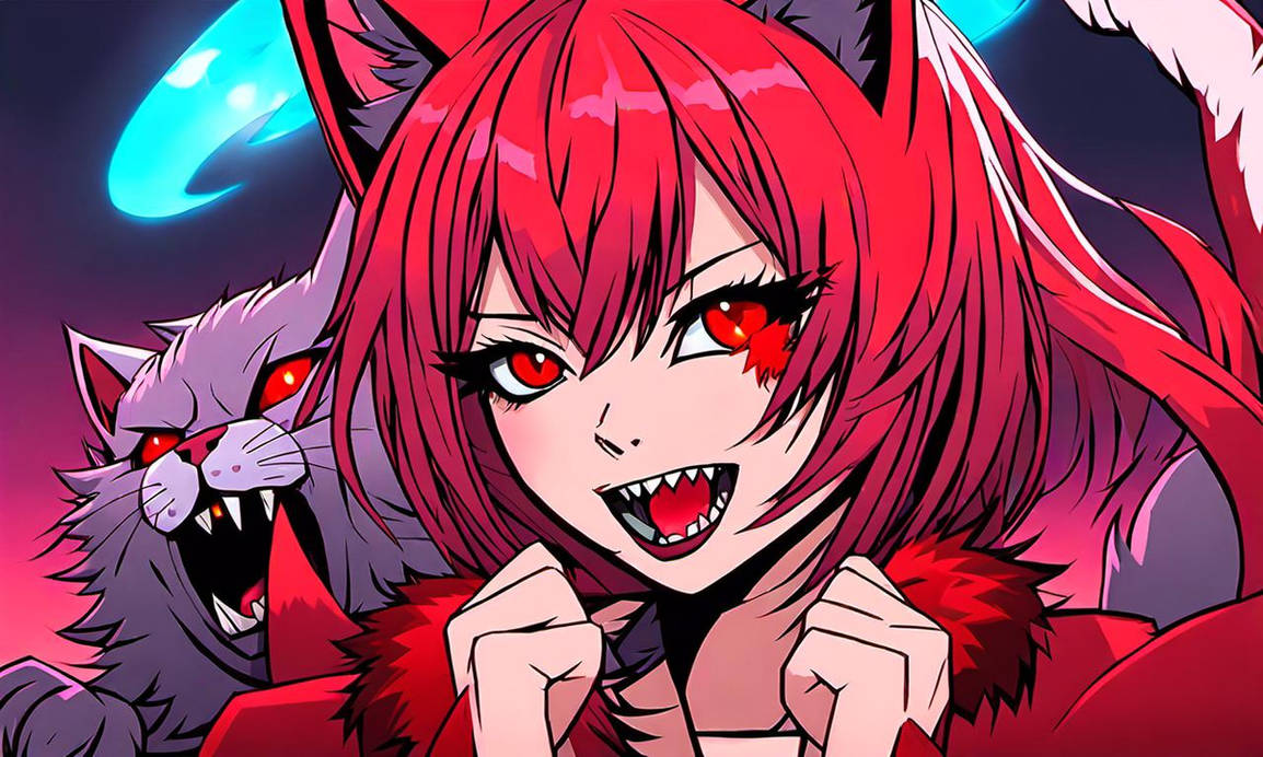 Female WereCat Gothic Emo Girl Anime By Refuse2LoseDaWooz On DeviantArt female-werecat-gothic-emo-girl-anime-by-refuse2losedawooz-on-deviantart