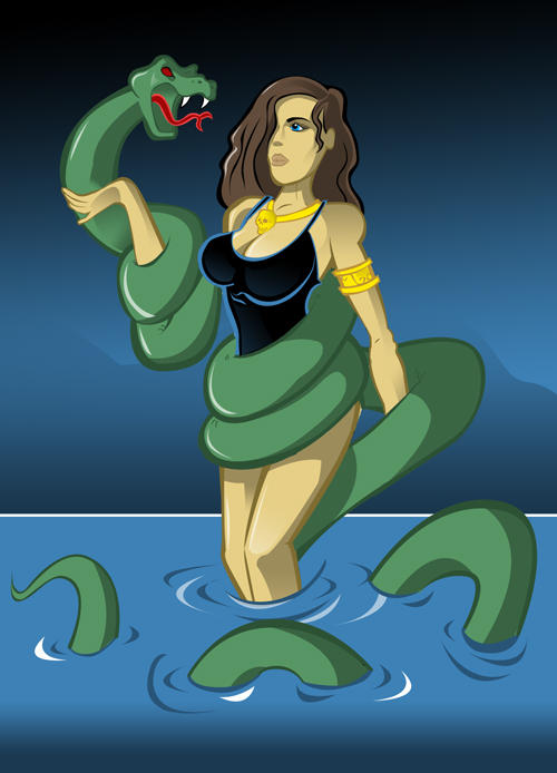 Of the snake and the girl comic Of the snake and the girl comic