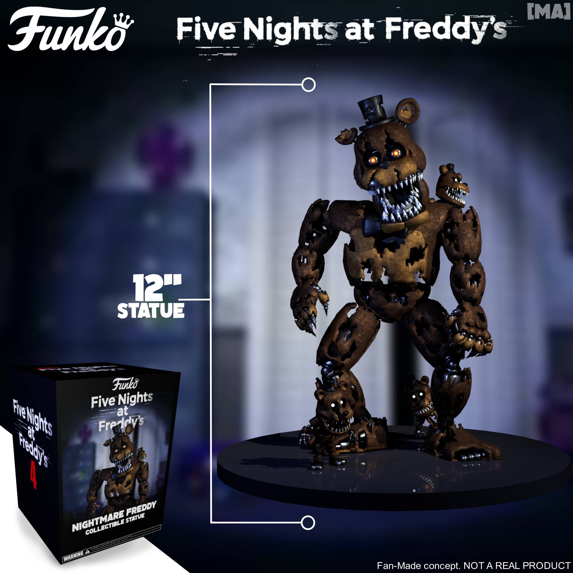 Five Nights At Freddy's Movie Funko Pop Concepts! 