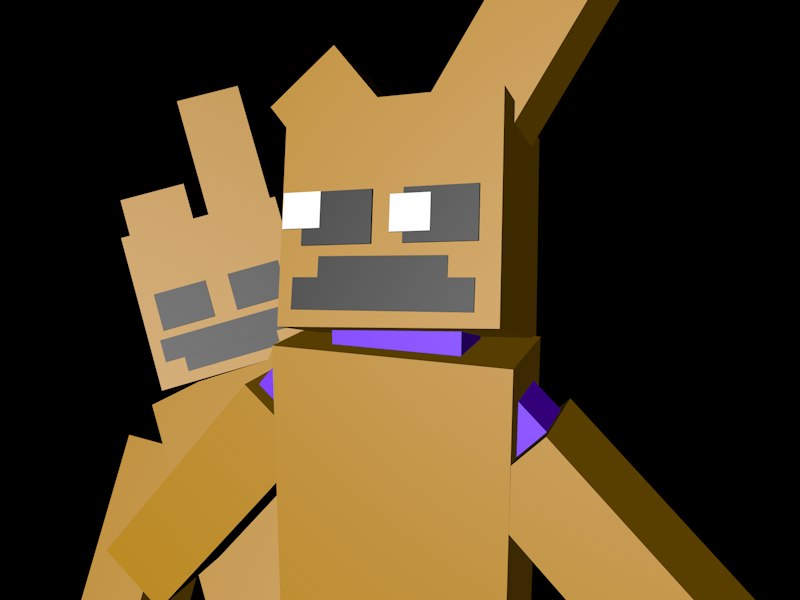 Spring Trap Vr Rig 8BIT Springtrap RIG Download by Cinema4dModeler2 on DeviantArt