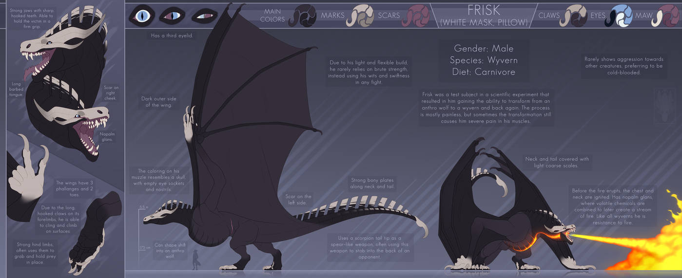 Frisk Example Frisk Reference-Sheet by Arts-By-Prenser on DeviantArt