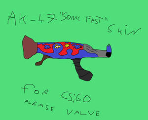 Sonic Fast Cs:go Skin By Segalover2001