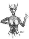 Resurrection Demon Wench by SamWolk Resurrection Demon Wench by SamWolk