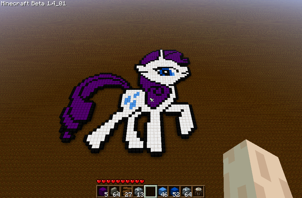 Rarity in Minecraft by Windveil on DeviantArt