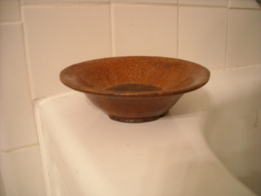 Rust Flared Bowl