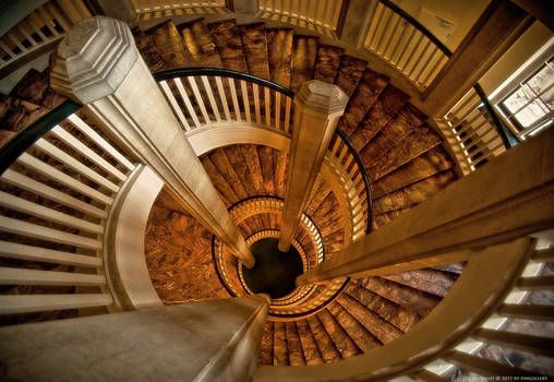 Staircase in the Castle