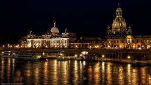 Frauenkirche Dresden by night