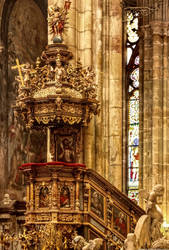 Detail Interior St. Veits Dom by pingallery